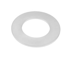 LT Easiyl 1pc Robinet de Cuisine Grande Base Réparation Rondelle Aluminium 70 X 40 X 3mm Accessoires de Réparation de Robinet Rondelle Plate pour Robinet Douche Fix Argent