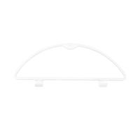 LT Easiyl 1x Anneau en D de Remplacement pour Poubelle Compatible avec Hartal Poubelles de Style Ancien 38 Mm X 10 Mm Support de Poubelle pour Caravanes/camping-cars Et Bateaux Plastique Blanc