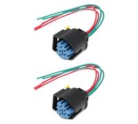LT Easiyl 2 Connecteurs Femelles étanches 5 Broches pour Voiture Câble de 15 Cm Référence 1928405159 Compatibles avec Les Capteurs Bosch