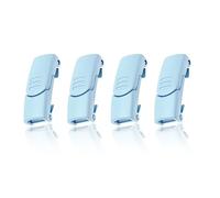 LT Easiyl 2 Paires Lacets Magnétiques sans Attache Boucle de Lacets Élastiques Bleus Boucle sans Attache Serrure à Lacet Magnétique pour Accessoires de Lacets pour Enfants Adultes