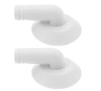 LT Easiyl 2 Pièces Adaptateur de Vidange Coudée de Climatisation 26mm Connecteur de Tuyau de Vidange Coudé de Climatiseur Raccord Coudé Compatible avec Mini-split Climatiseur