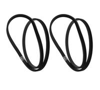 LT Easiyl 2 Pièces Courroies Trapézoïdales Métriques 3PJ610 en Caoutchouc à 3 Nervures Circonférence 610mm Pas de 2,34mm Courroie d'entraînement en Caoutchouc 3PJ610 Courroie Nervurée PIX