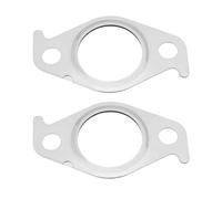 LT Easiyl 2 Pièces Joint de Vanne EGR Compatible avec Mitsubishi L200 KB4T Série 4 2,5 DiD OE 1582A209 75 X 41,7 Mm en Acier Inoxydable