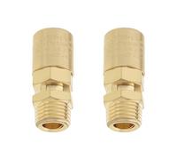 LT Easiyl 2 Pièces Soupape de Sécurité de Compresseur d'air en Laiton Interrupteur de Compresseur d'air à Ouverture Et Fermeture 11 Bars de Surpression 1/4"BSP Mâle Adapté à Un Usage Industriel