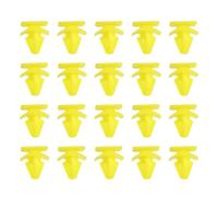 LT Easiyl 20 Pièces Clips de Moulure d'Élargisseur d'Aile de Roue Avant et de Garniture 30622764 Compatible avec Volvo 30640897 V60 XC60 XC90 2016-En Cours Jaune