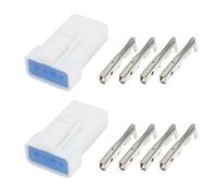 LT Easiyl 2pcs Connecteur 4 Broches 2.0mm Étanche JST 04R-JWPF-VSLE-S pour Capteurs Modélisme Chemins de Fer Automatisation Industrielle