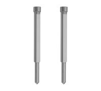 LT Easiyl 2pcs Goupilles de Centrage en Acier Rapide 6,34x77mm pour Fraise Annulaire Goupille Centrale Pilote Adaptée Aux Fraises Annulaires avec Une Profondeur de Coupe de 25 Et 30mm