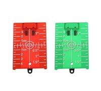 LT Easiyl 2pcs Support de Carte Cible Réflecteur de Niveau Laser Plaque de Cible Réflexion de Carte Cible de Réflecteur pour la Mesure Laser de Laser d'alignement de Niveau Laser