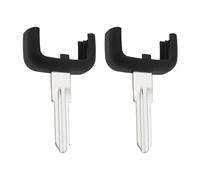 LT Easiyl 2pcs Tête de Clé à Distance de Voiture Clé de Voiture Vierge HU46 Clé à Distance Automatique Vierge Compatible avec Vauxhall Compatible avec Opel Accessoires de Clé Automobile