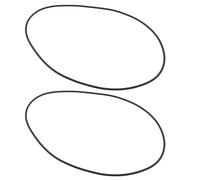 LT Easiyl 2x courroie d'entraînement de platine vinyle élasticité tourne-disque courroie en caoutchouc Compatible avec Rega les platines diamètre de fil 1.8mm diamètre intérieur 109mm