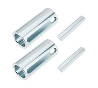 LT Easiyl 2X Poulies de Moteur à Essence de 3/4" à 1" de Pouce Adaptateur de Manchon de Vilebrequin Réducteur D'alésage de Poulie Bague de Poulie avec Clé à Pas Compatible avec Predator Fermé