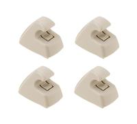 LT Easiyl 4 Pièces Crochet de Déflecteur en Plastique de Retenue de Toit de Clip de Support de Pare-Soleil Compatible avec Chevrolet Compatible avec Cruze Beige 95994975