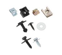 LT Easiyl 41 Pièces Kit de Clips de Fixation sous Le Couvercle du Moteur Pièce de Rechange 4F0863821K Kit de Clips à Vis Et écrous Compatible avec Audi A6 C5 4B C6 4F