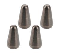 LT Easiyl 4pcs Boutons de Commutation en Métal à 5 Voies pour Guitare Compatible avec Fender Strats Compatible avec ST Guitares Compatible avec Oak Grigsby Commutateur (Noir Bronze)