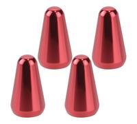 LT Easiyl 4pcs Boutons de Commutation en Métal à 5 Voies pour Guitare Compatible avec Fender Strats Compatible avec ST Guitares Compatible avec Oak Grigsby Commutateur (Rouge)