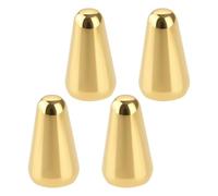 LT Easiyl 4pcs Boutons de Commutation en Métal à 5 Voies pour Guitare Compatible avec Fender Strats Compatible avec ST Guitares Compatible avec Oak Grigsby Commutateur (Or)