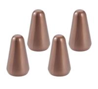 LT Easiyl 4pcs Boutons de Commutation en Métal à 5 Voies pour Guitare Compatible avec Fender Strats Compatible avec ST Guitares Compatible avec Oak Grigsby Commutateur (Cuivre Antique Rouge)