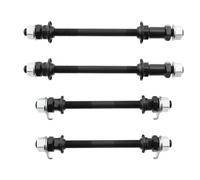 LT Easiyl 4pcs Essieux Solides de Vélo Essieu de Roue Avant Arrière de Vélo Axe de Moyeu de Roue de Vélo Outil de Accessoires pour Vélos de Route Vélos de Montagne