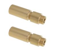 LT Easiyl 4X Lot de Rallonges de Robinet G1/2 1/2 Pouce 20 Mm Et 50 Mm en Laiton Raccord D'extension Femelle X Mâle en Laiton pour Eau Potable Et Chauffage