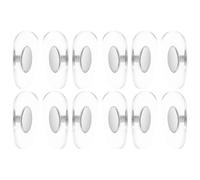 LT Easiyl 6 Paires Lunettes Enfichables avec Plaquettes Nasales en Silicone Métal 14 X 7 mm Compatible avec Ray-Ban Lunettes