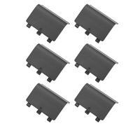 LT Easiyl 6 Pièces Couvercle de Porte de Batterie Couvercle de Batterie Couvercle Arrière Couvercle de Coque Compatible avec Xbox One Remplacement Batterie Couverture Arrière Coque en Plastique Noir