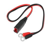 LT Easiyl Adaptateur de câble de charge de batterie M6 - 50 cm - 16 AWG - Compatible avec moto, scooter, voiture, bateau, véhicule