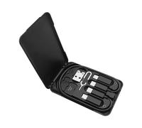 LT Easiyl Boîte de rangement universelle multifonction pour carte intelligente 28,5 cm - Câble USB C à double tête - Micro-USB/Light-Ning/USB vers USB C - Adaptateur SIM