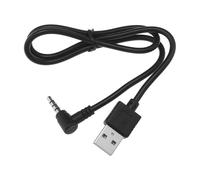 LT Easiyl Câble de charge USB pour casque de moto, câble de charge USB vers câble de charge de casque de 3,5 mm, compatible avec interphone Bluetooth V6 V4 pour casque de moto