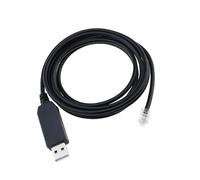 LT Easiyl Câble USB vers RJ9 pour console télescope - 1,8 m - Câble de transmission de données USB vers RJ9 - Compatible avec Celestron NexStar 4SE NexStar 6SE NexStar 8 SE
