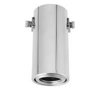 LT Easiyl Embout D'échappement en Acier Inoxydable 106 X 50 Mm Compatible avec Fiat 500 Brava Bravo Duna Fiorino Idea Panda