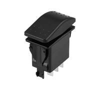 LT Easiyl Interrupteur à bascule 6 broches 3 vitesses 12 V/20 A VLD2S00B-AZC00-000 adapté aux panneaux de commande industriels marins automobiles