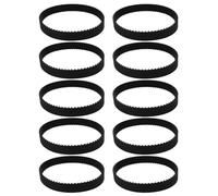 LT Easiyl Lot de 10 courroies de distribution 142-2GT - Longueur : 142 mm - Largeur : 6 mm - 71 dents - 2 m - Courroie synchrone pour imprimante 3D - Noir