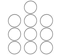 LT Easiyl Lot de 10 courroies d'entraînement carrées 42 x 40 x 1 mm pour imprimantes, scanners, enregistreurs à cassette
