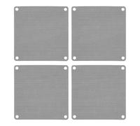 LT Easiyl Lot de 10 filtres à poussière pour ventilateur d'ordinateur PC - Pièce de rechange 90 mm x 90 mm - Filtre à poussière en PVC anti-poussière - Noir