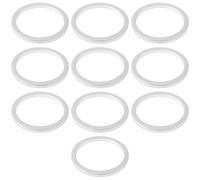 LT Easiyl Lot de 10 joints d'étanchéité en aluminium pour bouchon de vidange d'huile de voiture 30713220 compatible avec Volvo 27 x 22 x 2 mm