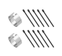 LT Easiyl Lot de 10 pointes de stylet de rechange DTC133 compatibles avec Wacom One Pen CP91300B2Z - Écriture lisse, antidérapante et silencieuse avec changeur