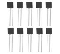 LT Easiyl Lot de 10 Transistors NPN 3 Broches MPS-6514 Compatible avec Motorola (Noir)