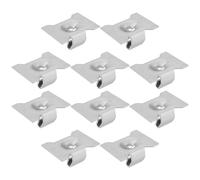 LT Easiyl Lot de 10pcs Clips de Fixation pour Voiture N10305502 Écrou de Garde-Boue 20,1x16mm Compatible avec Audi Compatible avec VW Compatible avec Seat Compatible avec Skoda