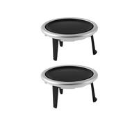 LT Easiyl Lot de 2 boutons de climatisation arrière de voiture - Pièce de rechange 7N0907049C - Compatible avec Seat Alhambra 2011-2016