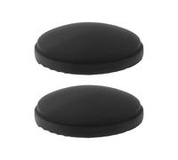 LT Easiyl Lot de 2 caches de bouton en silicone Noir | 108-000-034, compatible avec lampe de poche MAGLITE C/D, pièce de rechange, accessoires
