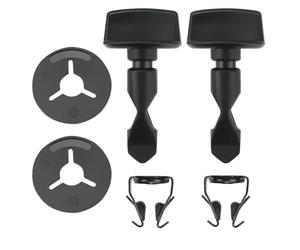 LT Easiyl Lot de 2 Clips de Fixation pour Couvercle d'attelage de Pare-Chocs Arrière Pièce de Rechange 6Q0807643 6N0129355 078103314 Compatible avec Audi Q5 8R 2008-2016