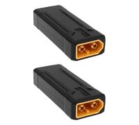 LT Easiyl Lot de 2 connecteurs XT60 mâle vers XT60 mâle pour batterie ESC ordinateurs RC voitures