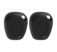 LT Easiyl Lot de 2 coques de clé de voiture 1 bouton VAC102+NE73 compatible avec Renault Opel 1998-2001 compatible avec Renault Espace III 1996-2002