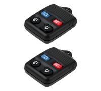 LT Easiyl Lot de 2 Coques de Clé Télécommande 4 Boutons LJE2610-BB Compatible avec Jaguar X308 XJR XKR XJ8 XK8