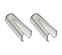 LT Easiyl Lot de 2 Coques de Protection en Plastique Compatible avec Ortofon Concorde Om/OMB Stylet Noir Transparent