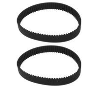 LT Easiyl Lot de 2 courroies d'entraînement pour tondeuse à gazon 79T compatibles avec Qualcast Concorde Compatible avec tondeuses Bosch Rakers
