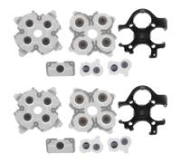 LT Easiyl Lot de 2 Coussinets de Boutons en Caoutchouc Et Silicone Compatible avec PlayStation 5 Manette 3e Génération