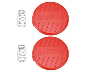 LT Easiyl Lot de 2 Couvercles de Bobine pour Tondeuse à Gazon Couvercle de Bobine de Tondeuse à Gazon Compatible avec Black & Decker BESTA530 GH400 GL4525 GL5028 GLC120 Les Tondeuses à Gazon