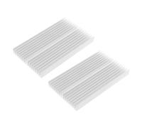 LT Easiyl Lot de 2 dissipateurs thermiques en aluminium 100 mm x 60 mm x 10 mm pour ordinateur alimentation IC appareil électrique