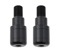 LT Easiyl Lot de 2 embouts de guidon de moto M16 x 28 mm compatibles avec Yamaha MT01 MT-01 MT03 MT-03 MT07 MT-07 MT09, noir